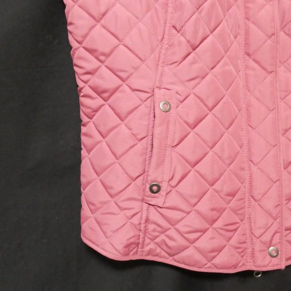 VAN HEUSEN | large | Zip-Up Quilted Vest With Pockets | Fleece Lining - Picture 6 of 16